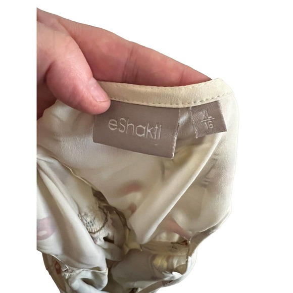 eShakti Women’s Maxi Dress Sleeveless Size 16 XL Candy Sucker Lollipop Lined - Picture 15 of 15